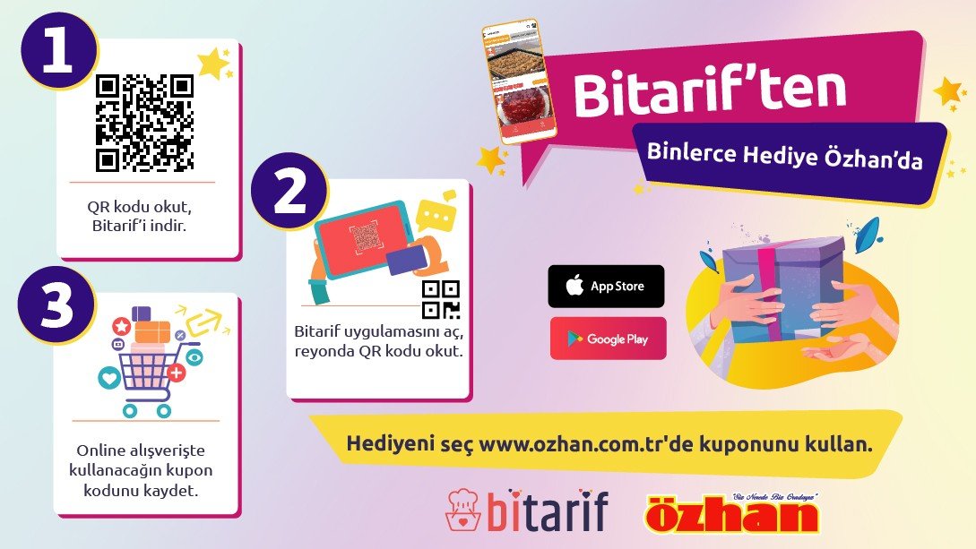 BiTarif'ten binlerce hediye Özhan'da